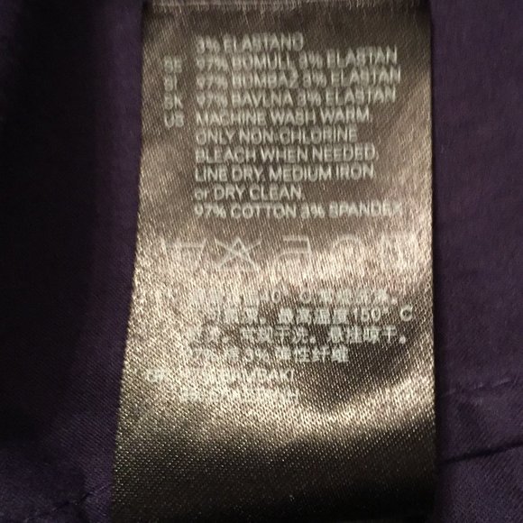 $5 ADD ON!   Purple Cap Sleeved Front Button Dress - Picture 5 of 5
